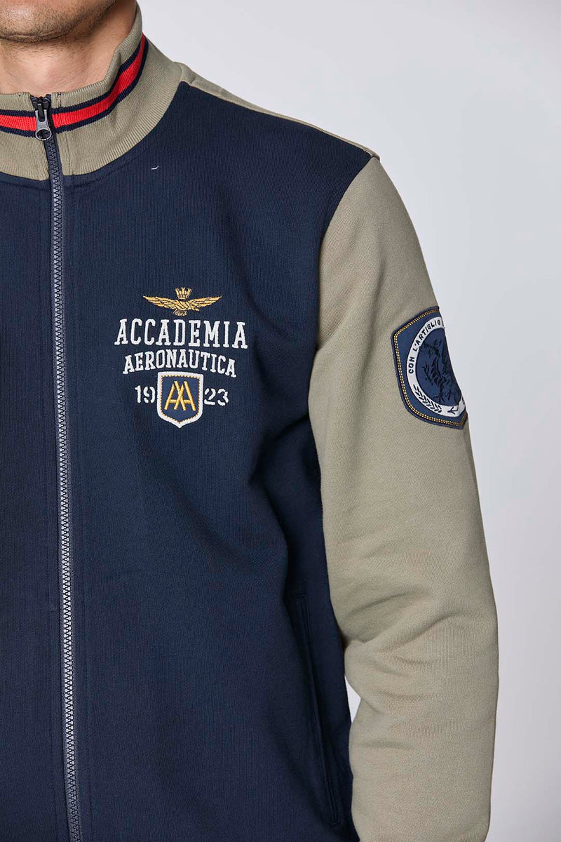 SUDADERA BORDADOS AERONÁUTICA MILITARE – Tiendas Boxer