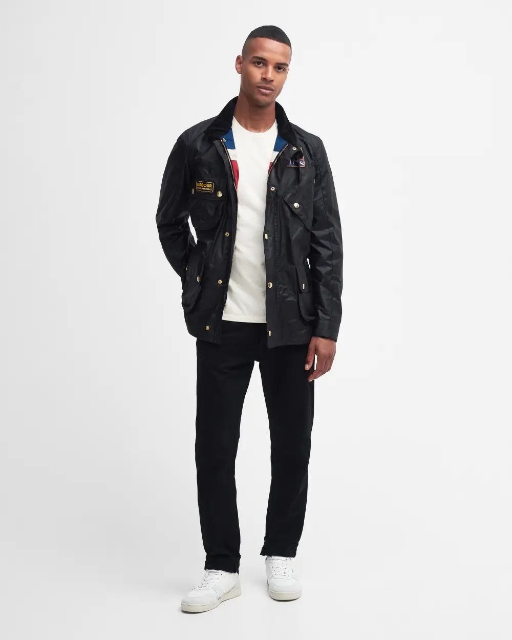 PARKA UNION JACK BARBOUR INTERNATIONAL