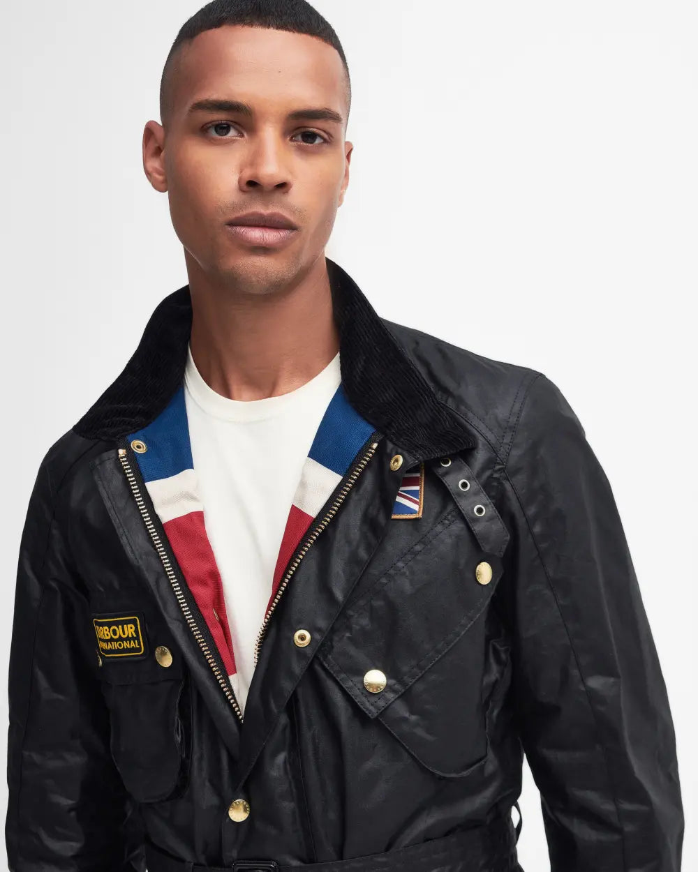 PARKA UNION JACK BARBOUR INTERNATIONAL