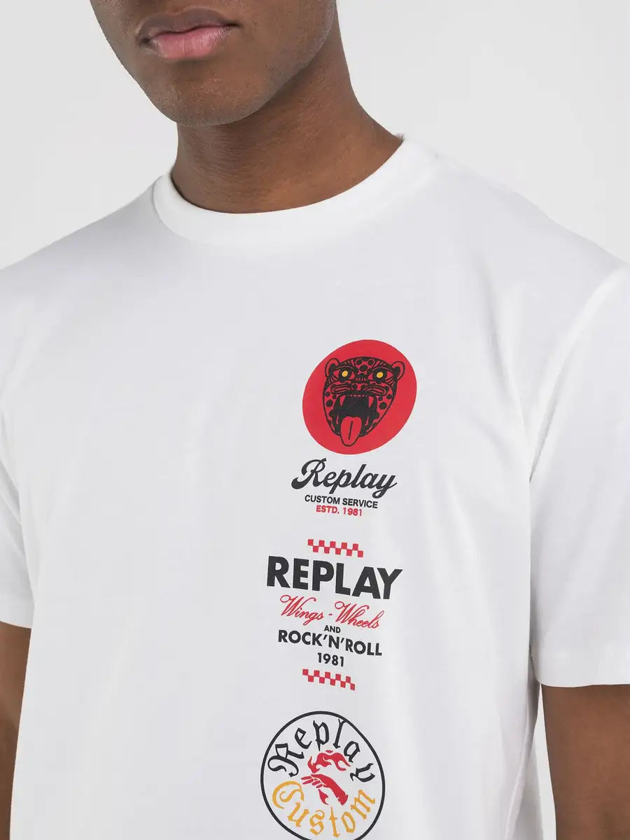 CAMISETA ESTAMPADOS REPLAY