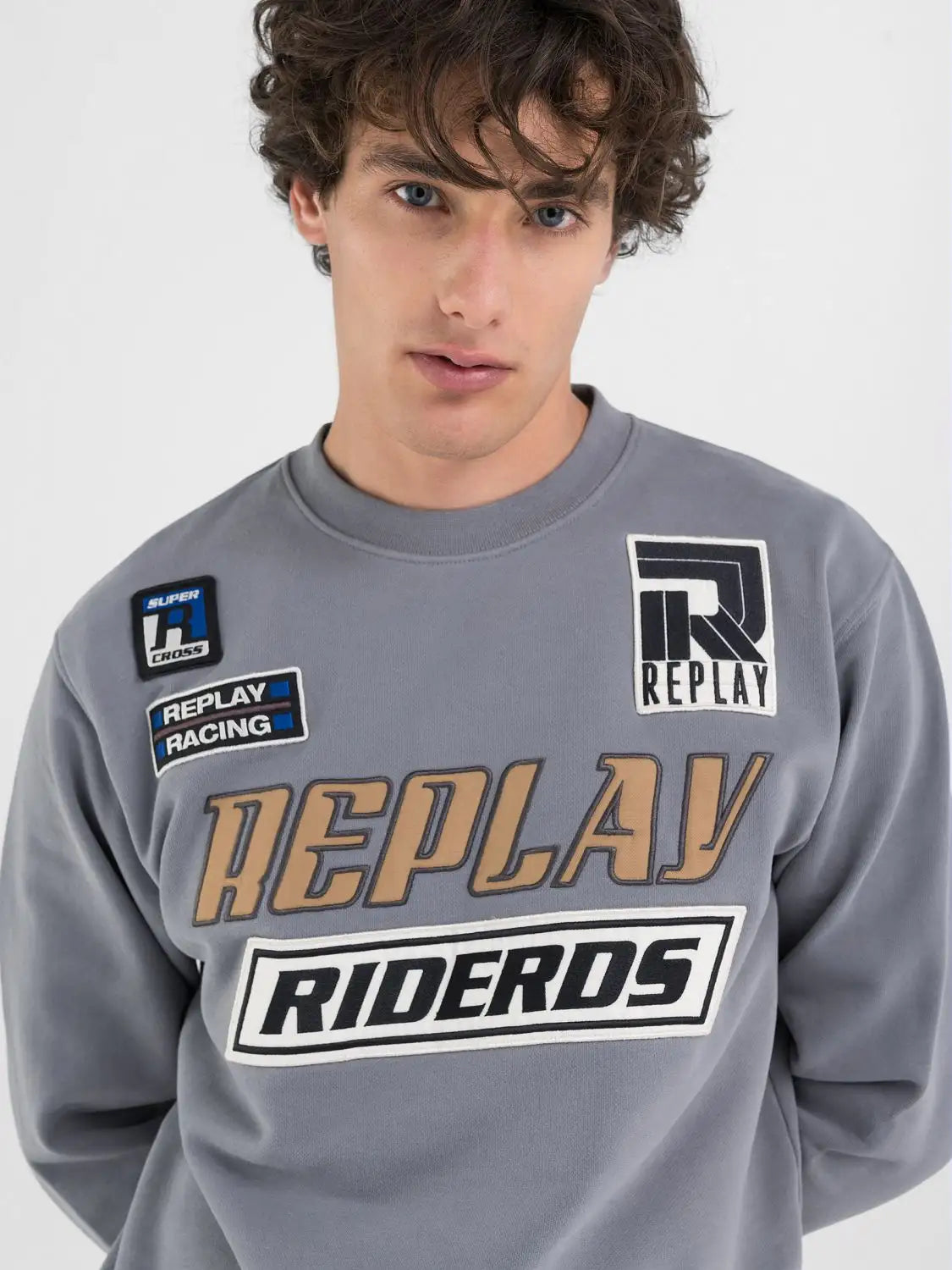 SUDADERA PARCHES REPLAY