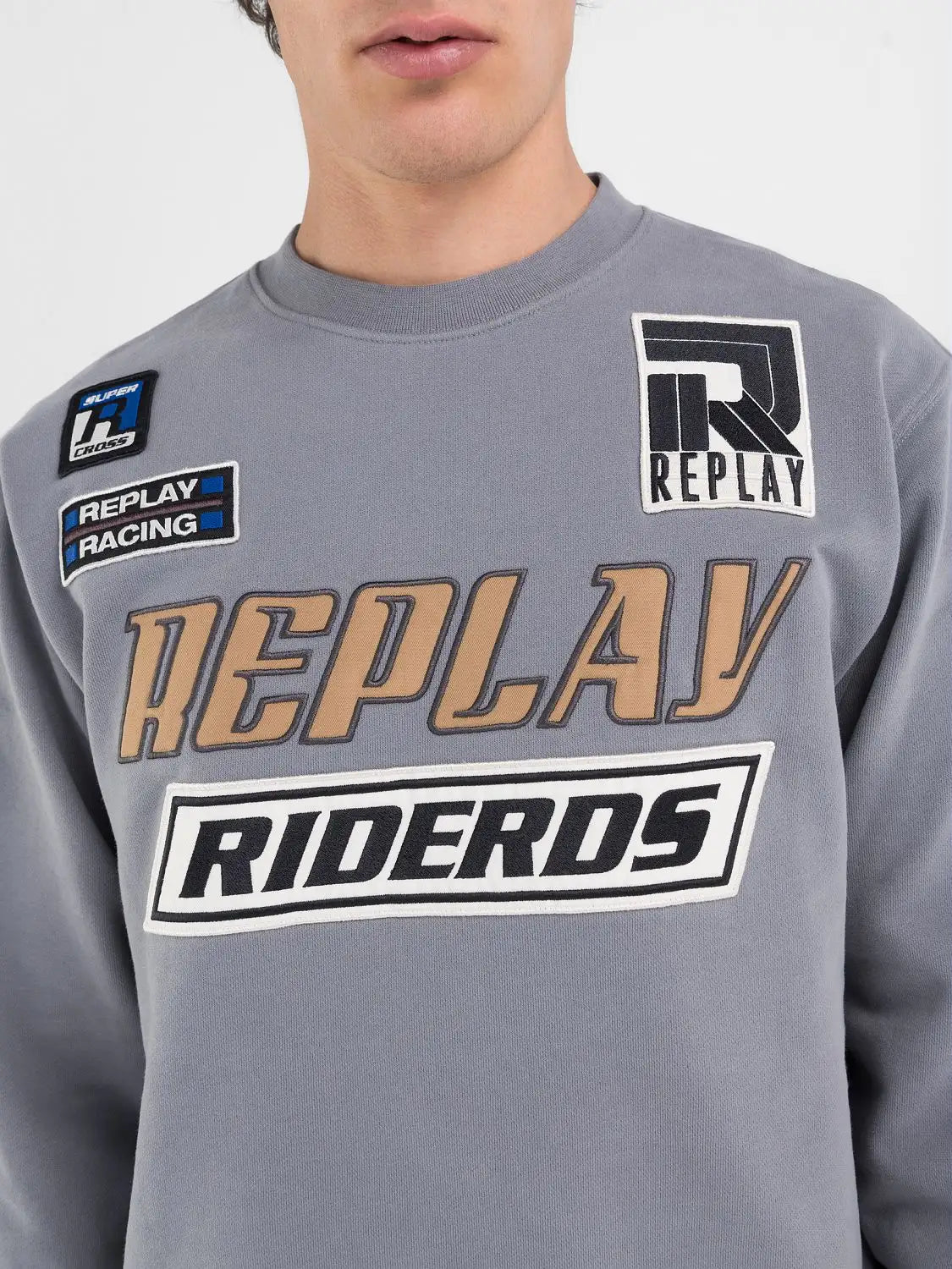 SUDADERA PARCHES REPLAY