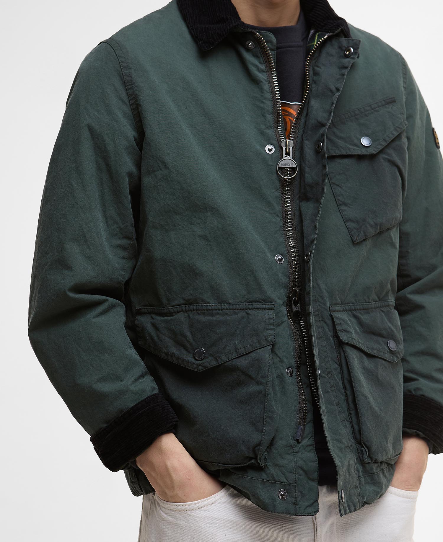 CAZADORA WAXED BARBOUR INTERNATIONAL
