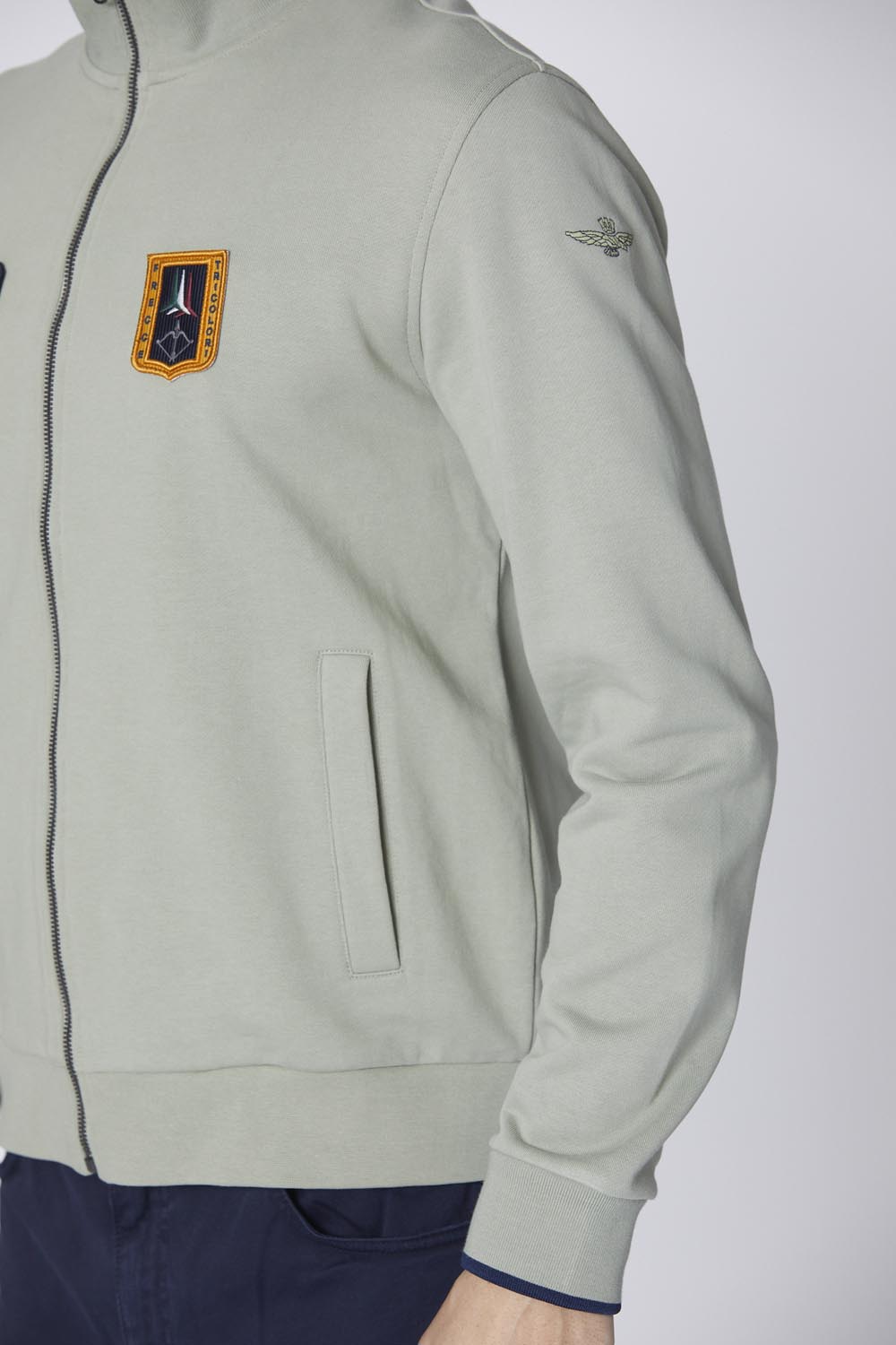 SUDADERA PARCHES AERONÁUTICA MILITARE