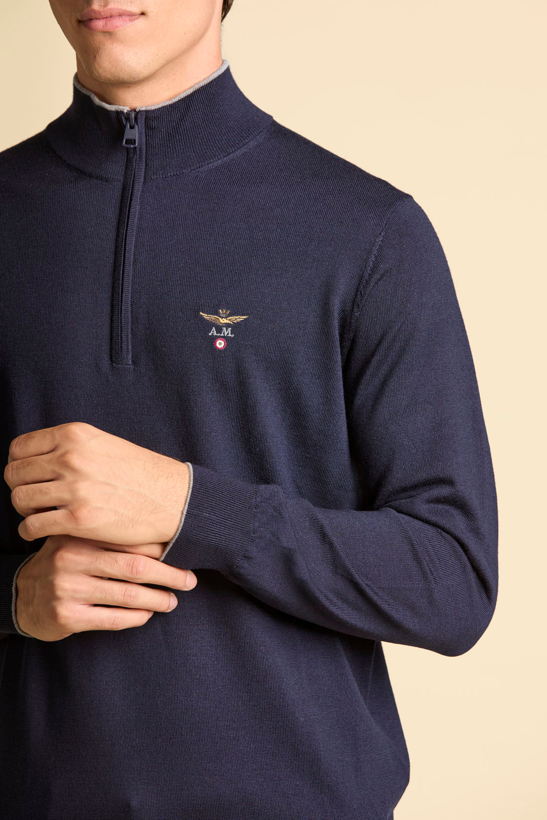 JERSEY MEDIA CREMALLERA AERONÁUTICA MILITARE