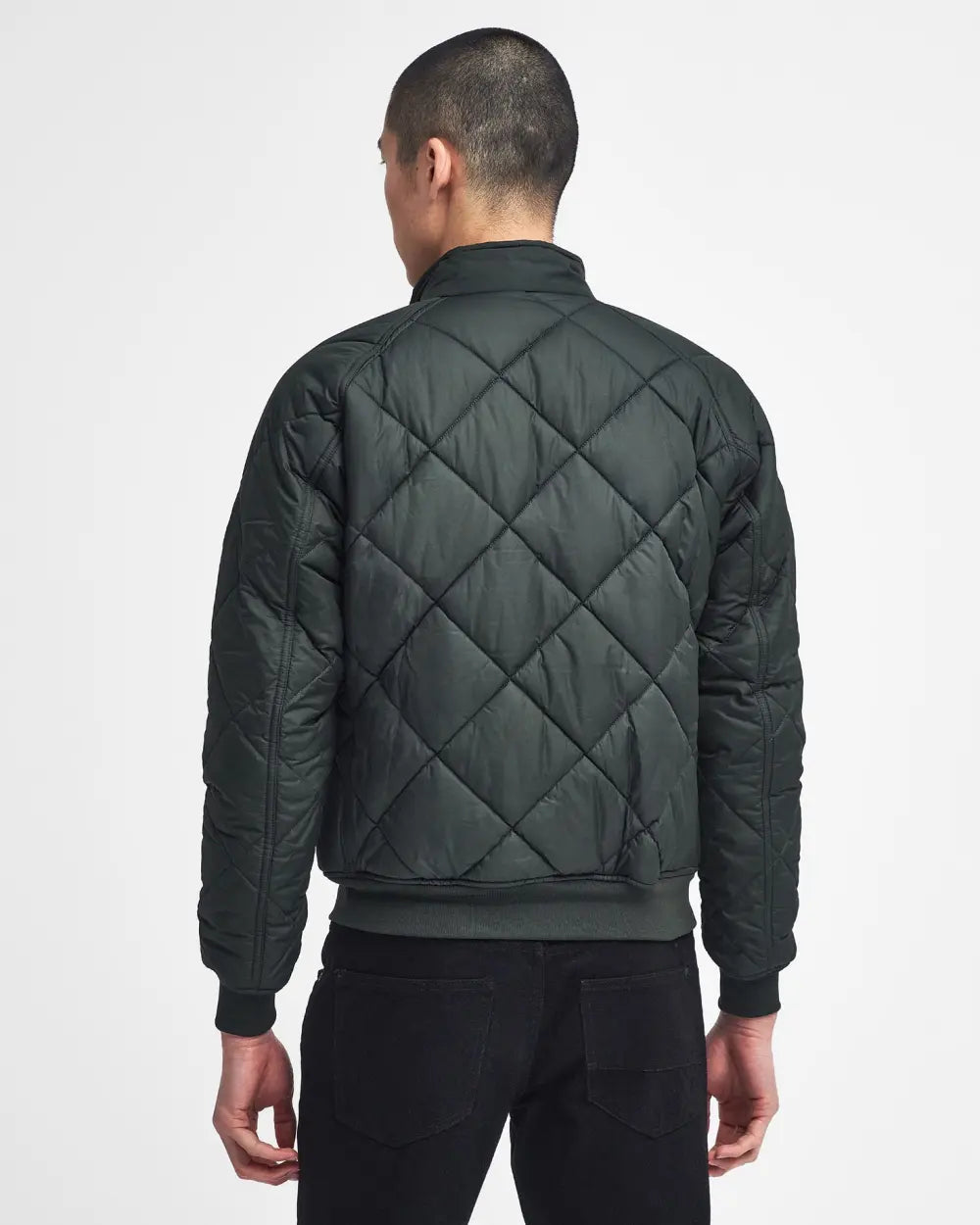 CAZADORA BOMBER GUATEADA BARBOUR INTERNATIONAL